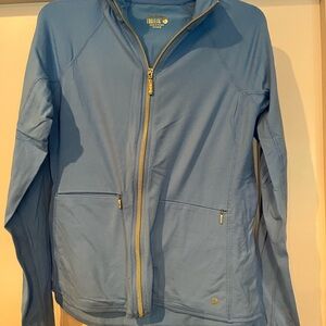 EUC. Lilly Pulitzer Luxletic zip up in Periwinkle. Size L